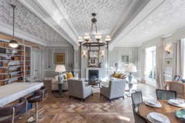 Decorative Ceiling at Gatti House