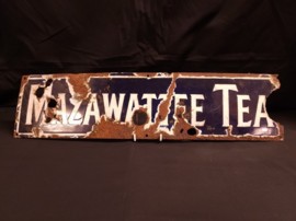 Enamel Advertising Sign Mazawattee Tea