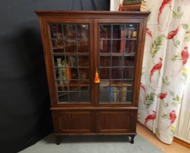 Glazed Oak Bookcase