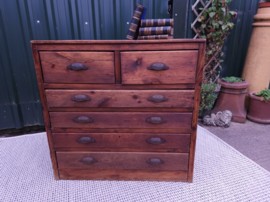 Victorian Industrial Chest of Drawers