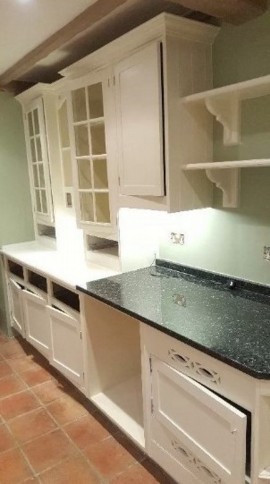 Hand Painted Kitchen Cabinets
