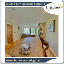 Barn Conversion Decorated