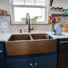 Copper Kitchen Sinks