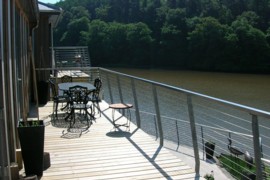 Composite Decking by Water