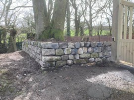 Dry Stone Wall Corner