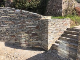 Steps and Wall
